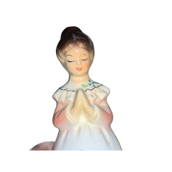 Prayer Lady Toothpick Holder Pink - Picture 11 of 15
